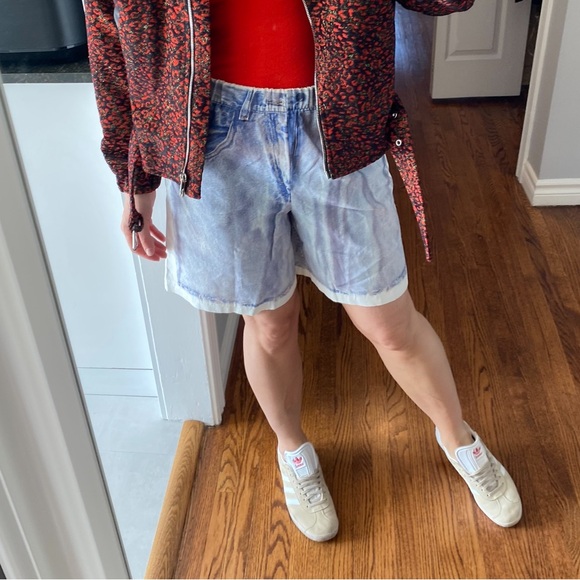 Faux denim Zara shorts - Picture 2 of 4